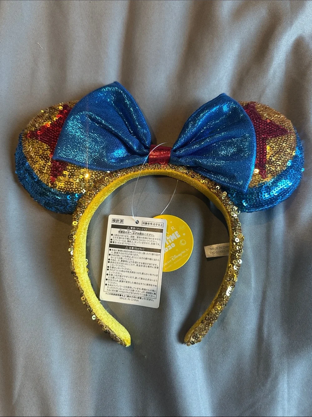 Disney Sequin Mouse Ear Headband Pixar Playtime 2020